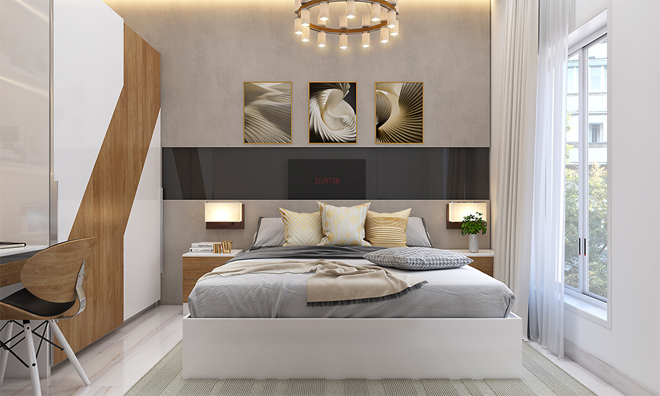 10 by 12 bedroom colour- choose muted colours for your walls for a spacious look