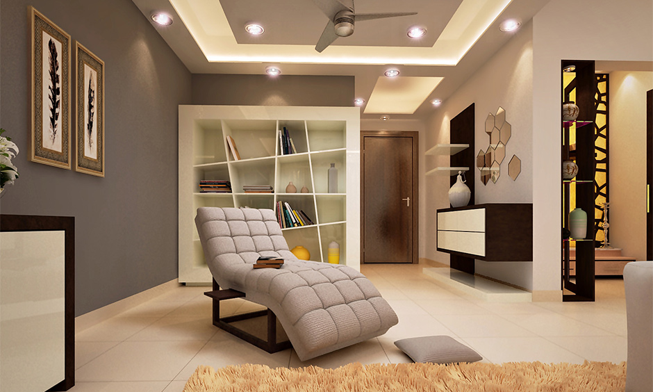 A modern living room furniture with accent chairs for the living room