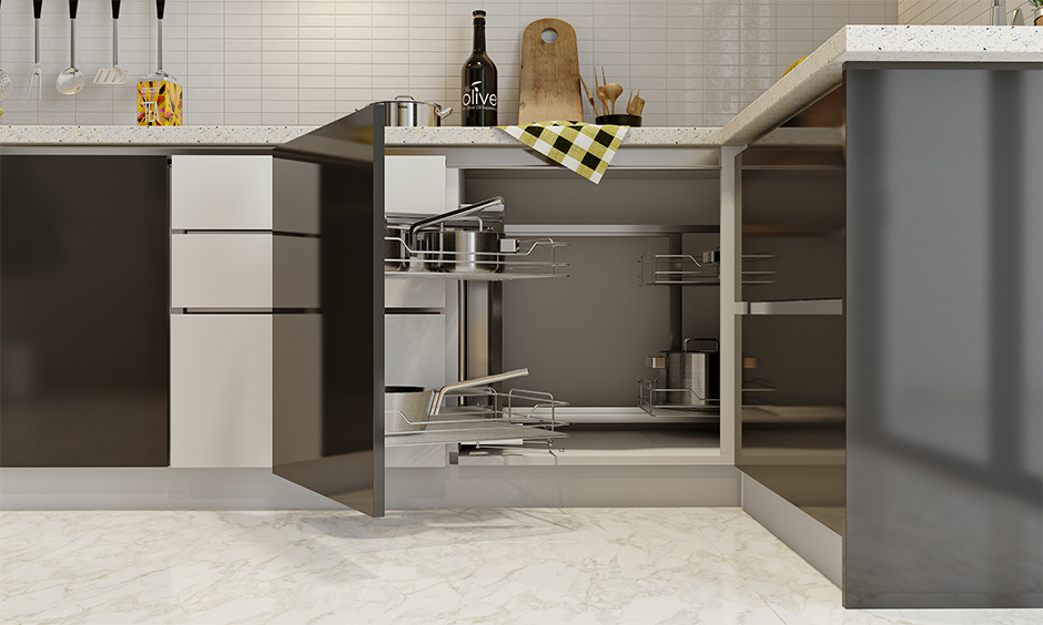 Magic corner kitchen size depends on the layout and dimension of your kitchen