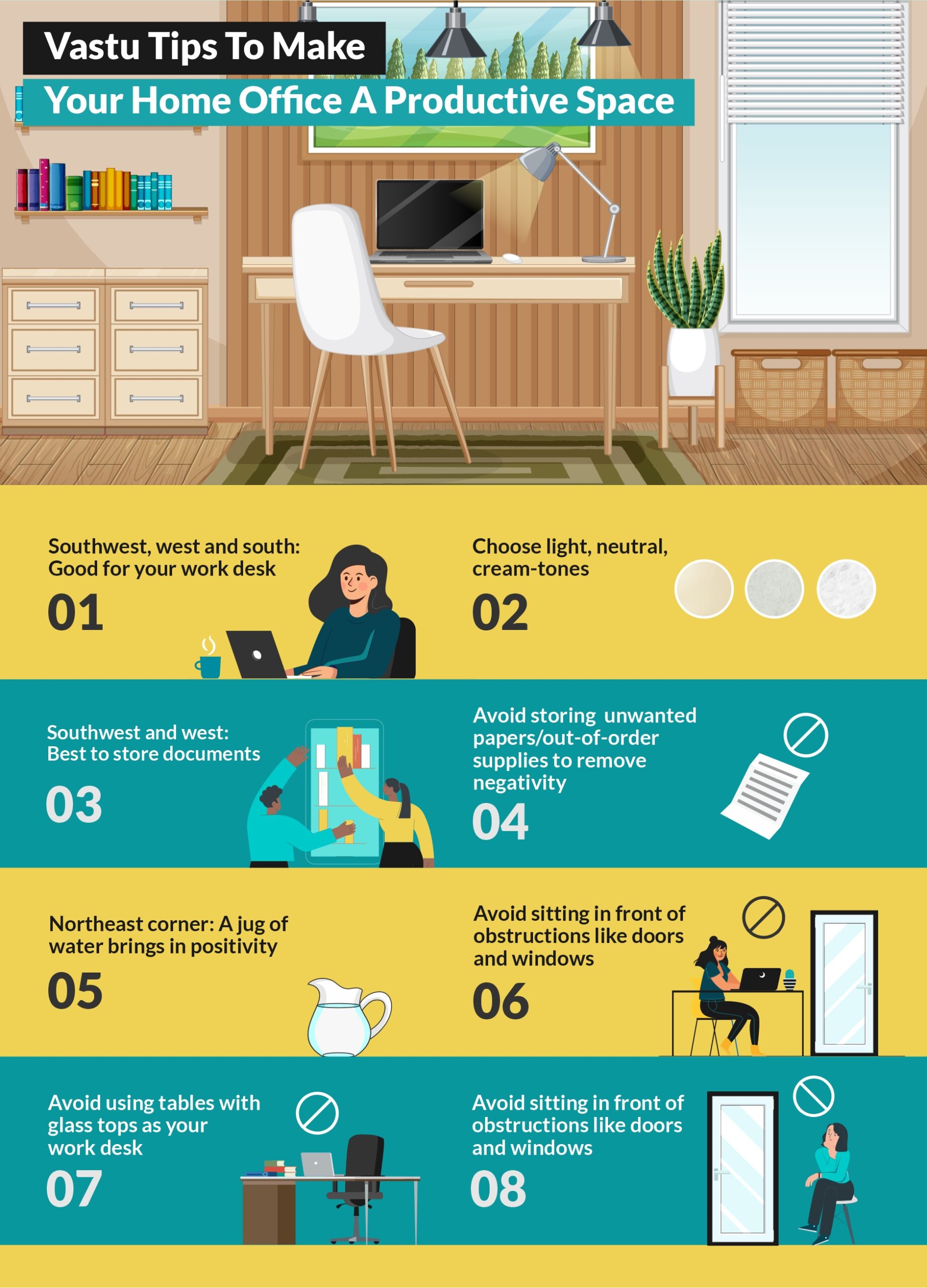 Vastu tips to make your home office a productive space