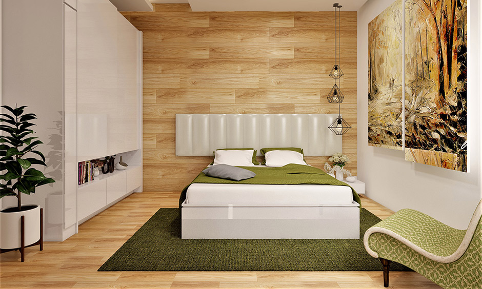 Coastal chic bedroom furniture accentuates nature with the natural colour theme