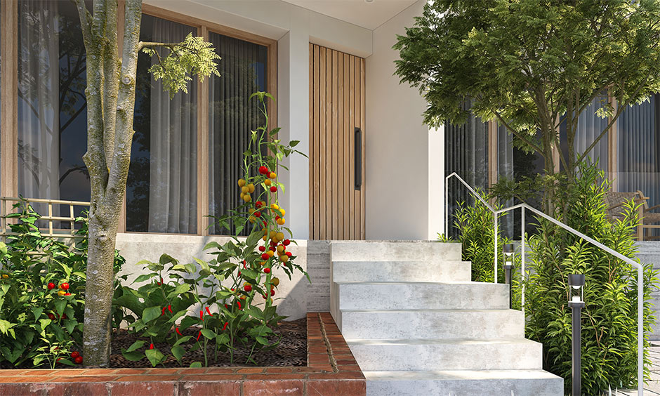 North facing house with west entrance vastu placing an idol or photo of Lord Ganesha chases away negativity