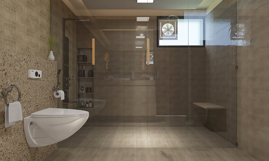 Simple luxury bathroom tiles glams up your space right away