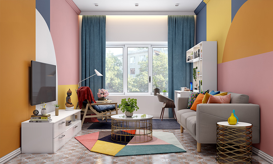 Vibrant colour trends for walls