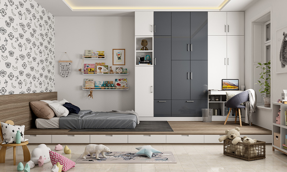 Kids bedroom furniture height 