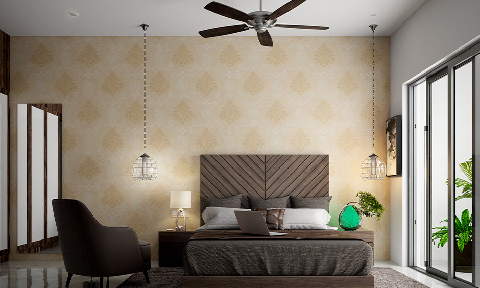 Contemporary Ceiling Fan adding brilliance to your home