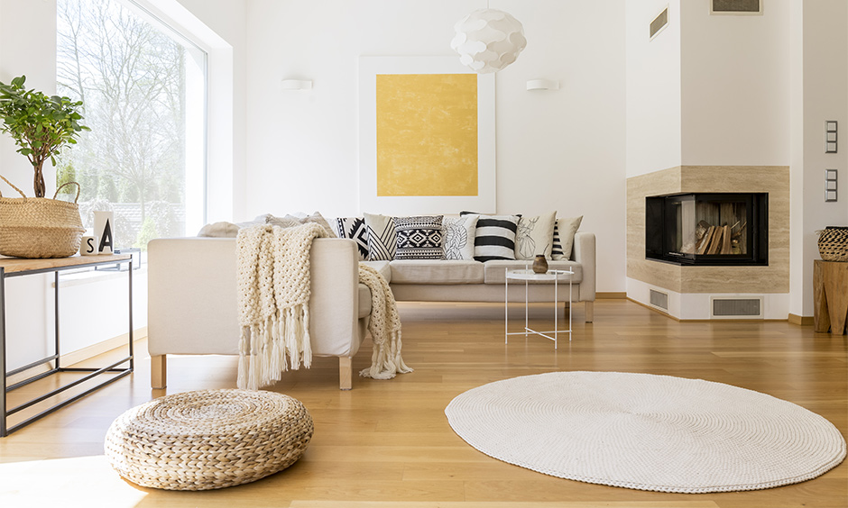 DIY home decor ideas for rentals with rugs and carpets